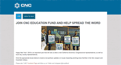 Desktop Screenshot of cncedfund.org